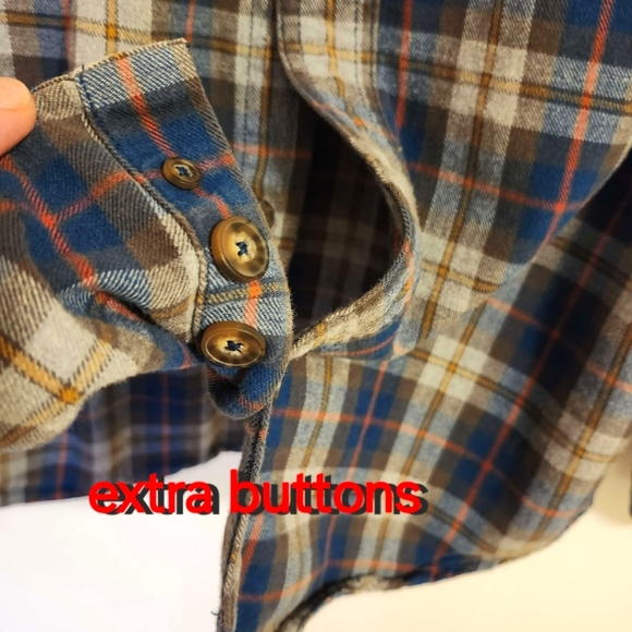 Duluth Trading Co. Flannel Shirt - Picture 6 of 10